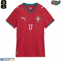 Ženski Nogometni dresi Portugalska Rafael Leao #17 Domači SP 2026 Kratek Rokav